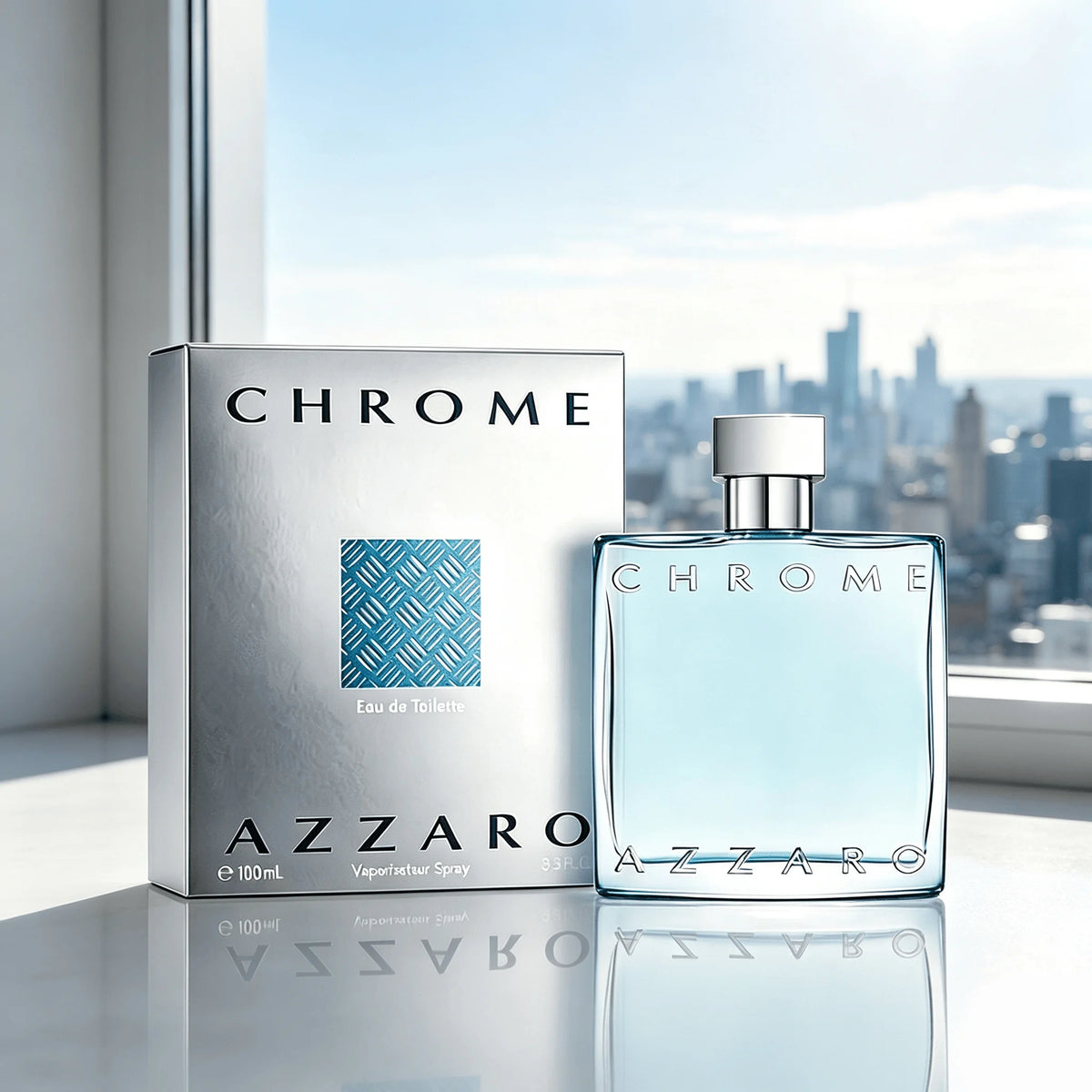 Azzaro Wanted EDP Unisex Perfume Spray 100ml 3.3 Fl Oz, Long‑Lasting Luxury Woody‑Spicy Fragrance Natural Spray High‑End Cologne Ideal Gift for Daily Evening Wear for Men & Women