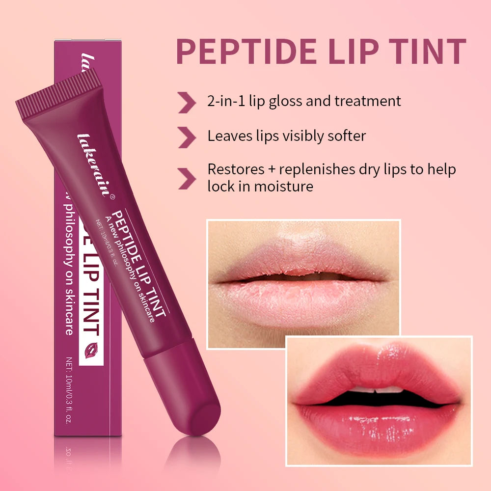 Soft Tube Lip Balm Long-lasting Moisturizing Lipstick Transparent Color Lip Glaze Makeup For Women Cosmetics 4 Colors Lip Care
