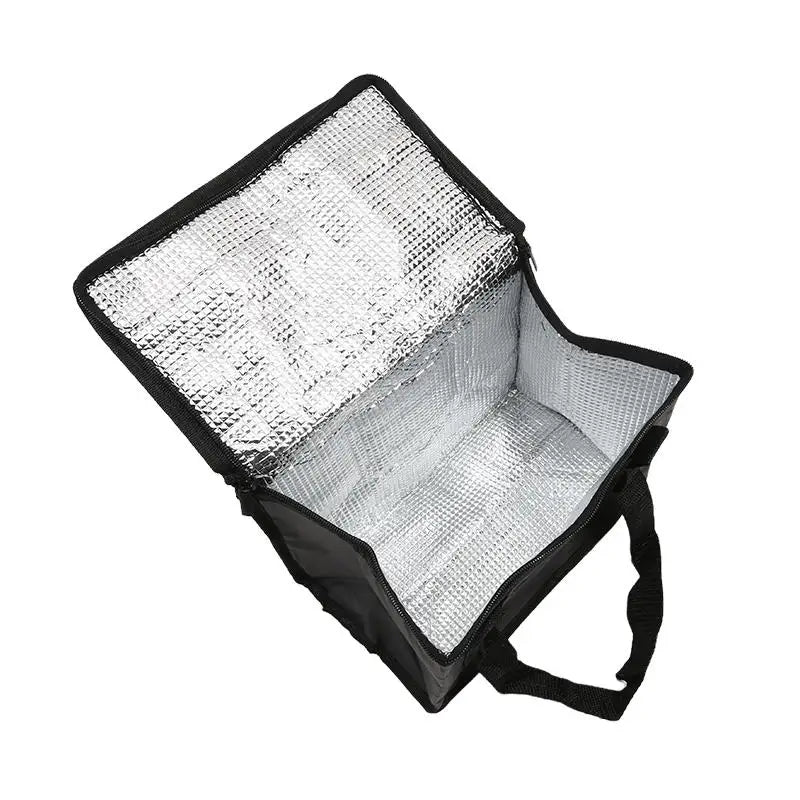 70L Insulated Thermal Cooler Bag Insulation To Keep Cold Large Capacity Portable Lunch Bag Zip Picnic Camping Tin Foil Food Bag