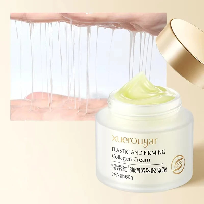 Collagen Protein Face Cream 50g Firming Moisturizing Nourishing Cream Hydrates Tightens Pores Moisturizing Lightens Skincare