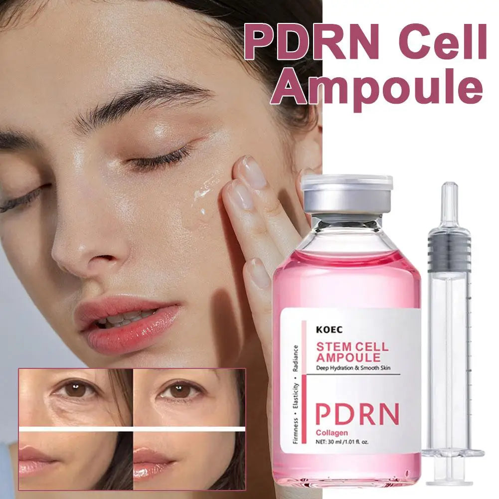 PDRN Salmon DNA Ampoule Face Serum Advanced Deep Repair Skin Barrier Serum For Face Firming Brightening Facial Skin Care 30ml