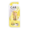 Hanging Car Air Freshener Refillable Glass Bottle Wooden Cap Essential Oil Diffuser Pendant Long Lasting Auto Perfume Ornament