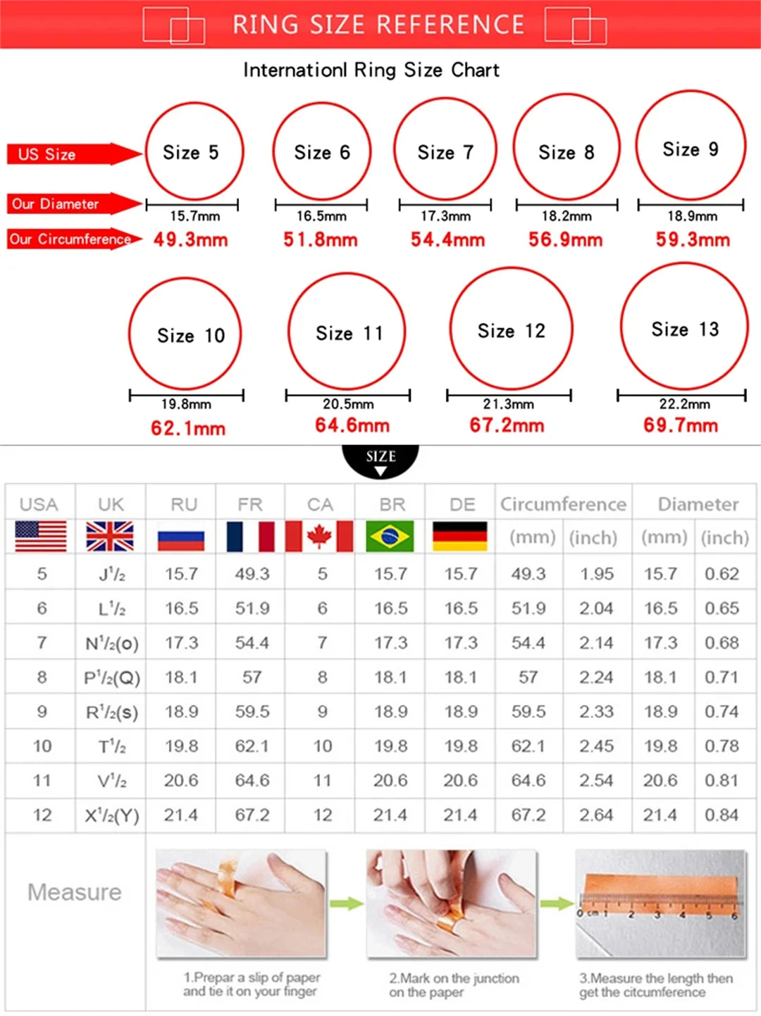 Luxury Rose Gold Double Rowed Square Zircon Stainless Steel Ring Women'S'S Romantic Engagement Wedding Jewelry Women'S