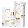 BIOAQUA White Rice Skin Care Set Moisturizing Face Serum Anti Dark Circles Anti-aging Eye Cream Facial Travel Size Kit Skin Care