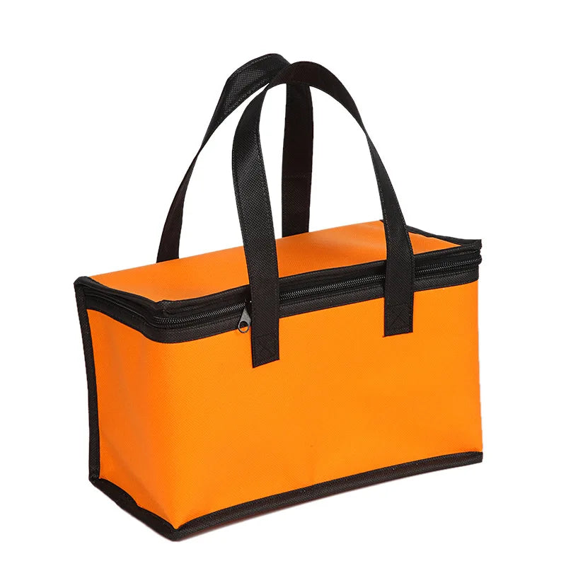 Nevera portátil para almuerzo, bolsa térmica plegable para entrega de cerveza, bolsa de picnic aislante, bolsa térmica para alimentos, transportador de bebidas, bolsas aislantes.