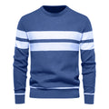 New Autumn Pullover Men'S Sweater O-Neck Patchwork Long Sleeve Warm Slim Sweaters Men Casual Fashion Sweater Men Clothing
