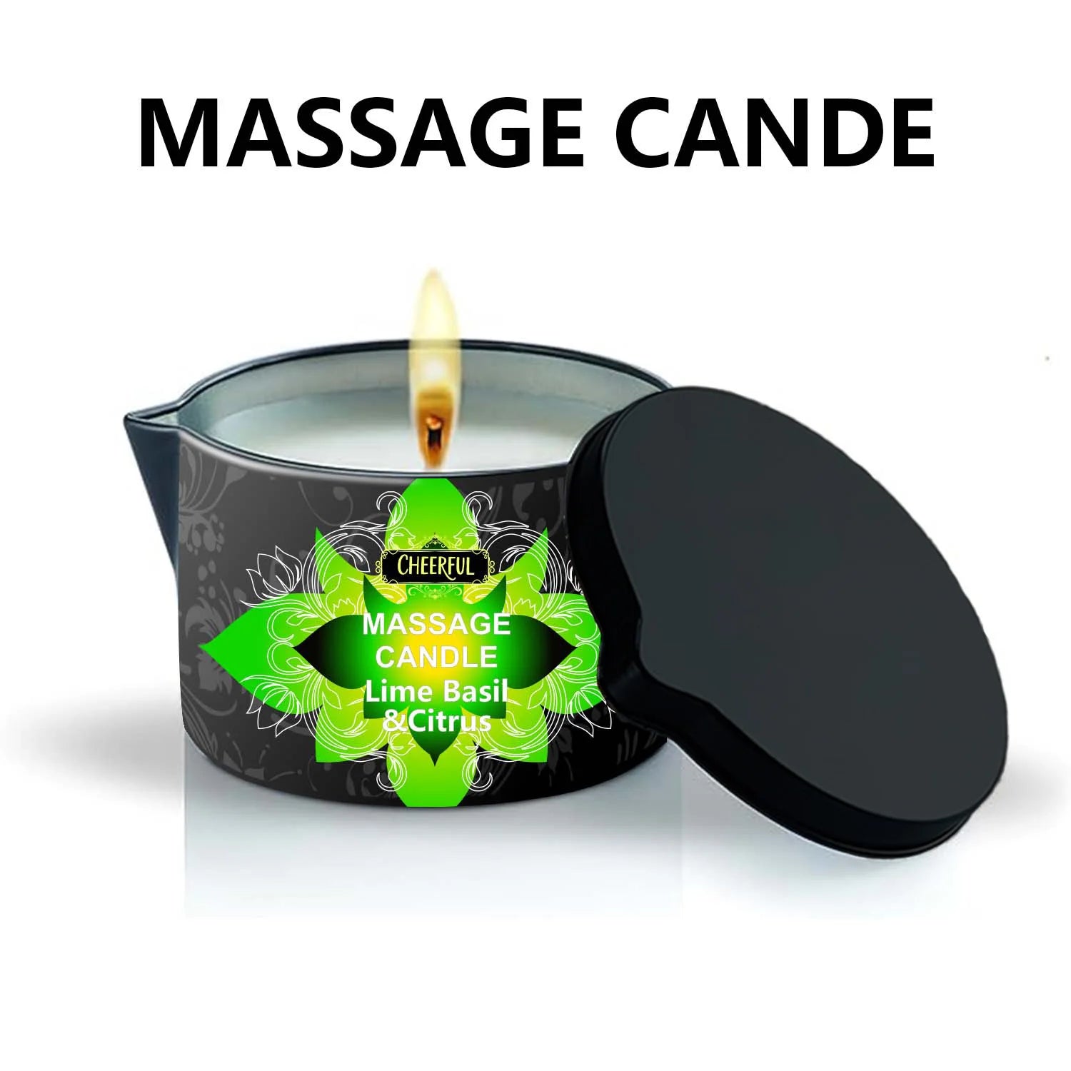 Massage Oil Candle By Sm Product Luxury Aromatherapy For Stress Relief And Skin Moisturizing For Home Spa Lovers