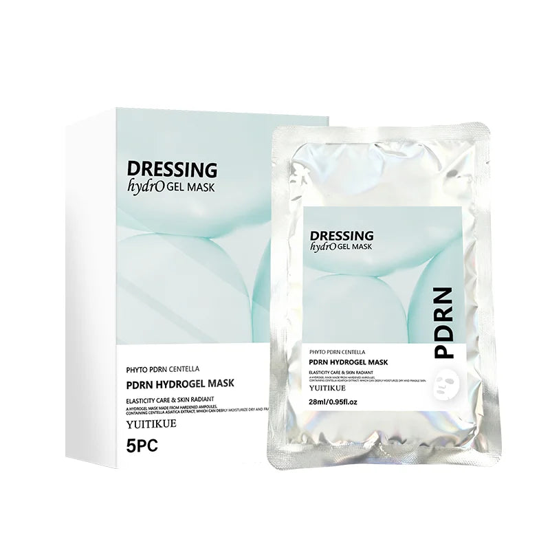 YUITIKUE PDRN Hydrogel Dressing Mask Centella Extract Intensive Hydration Calm Irritation Comfort Fit Facial Mask 28ml