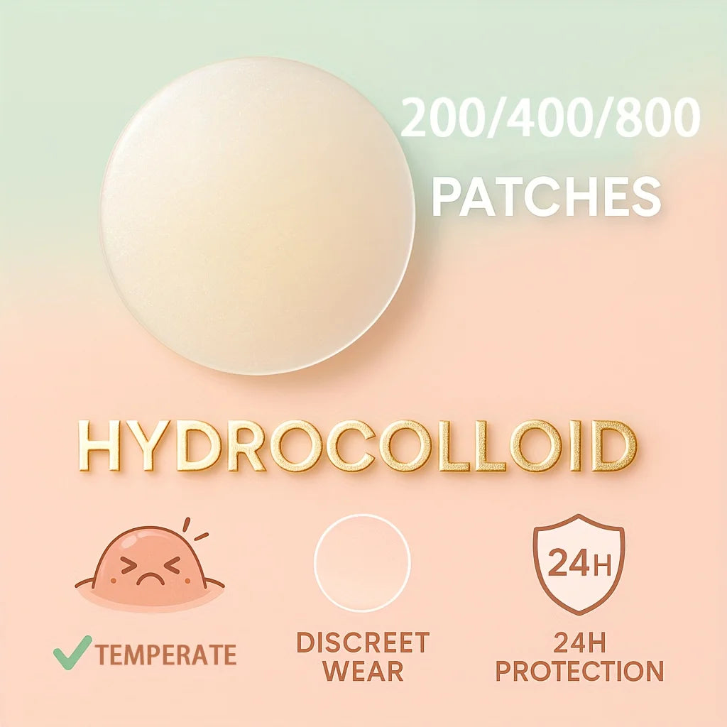 HITWORKER Hydrocolloid Acne Patches - 800-Piece Set