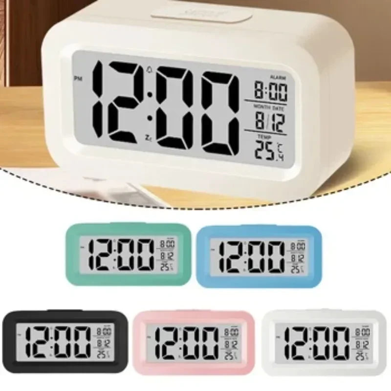 LED Digital Alarm Clock – Multi-Function Desktop & Bedroom Decor Clock