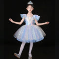 Performance Costume Competition Uniform Children Clothing Kids Clothes Children's Day Ballet Leotards for Girls Dress Dance Wear