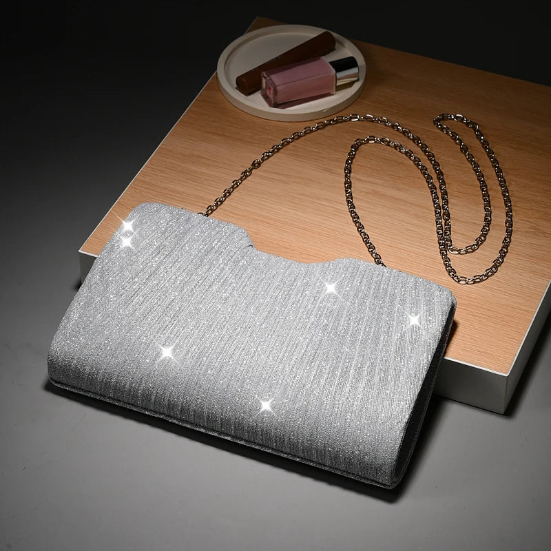 Light Luxury Pattern Chain shoulder Bag Simple And Versatile Handheld Underarm hand Bag women wedding party Evening gift Bags