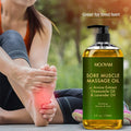 Lavender & Frankincense Massage Oil - Anti-Cellulite & Muscle Relief