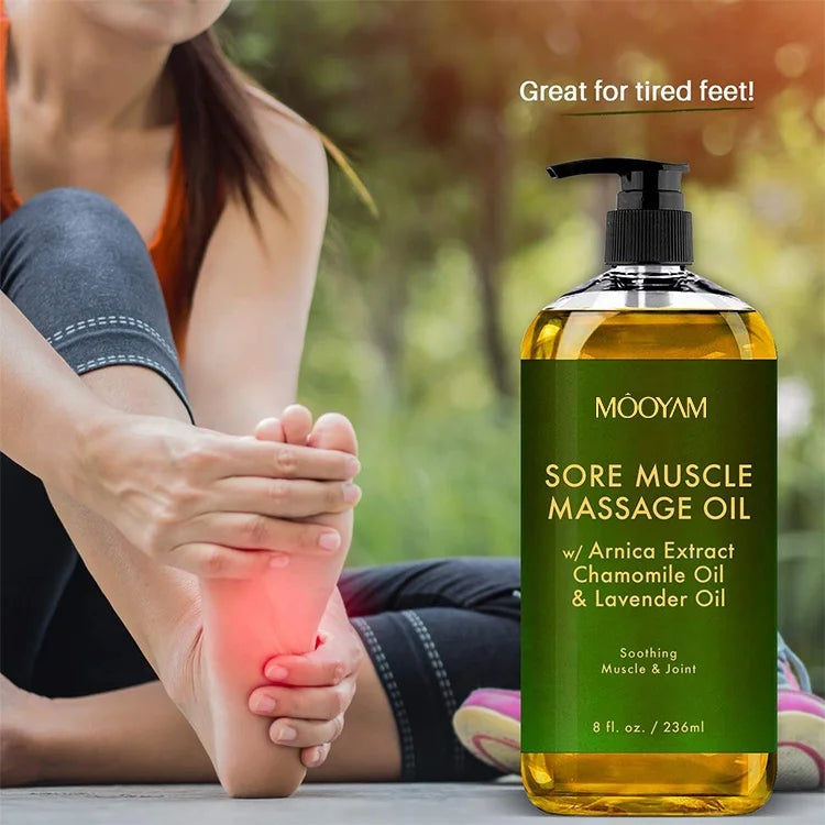 Lavender Massage Oil For Anti Cellulite Relief And Sore Muscle Recovery With Frankincense For All Skin Types