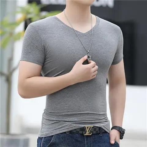 Men's Oversized T-Shirt - Breathable Casual Short Sleeve Tee 6XL