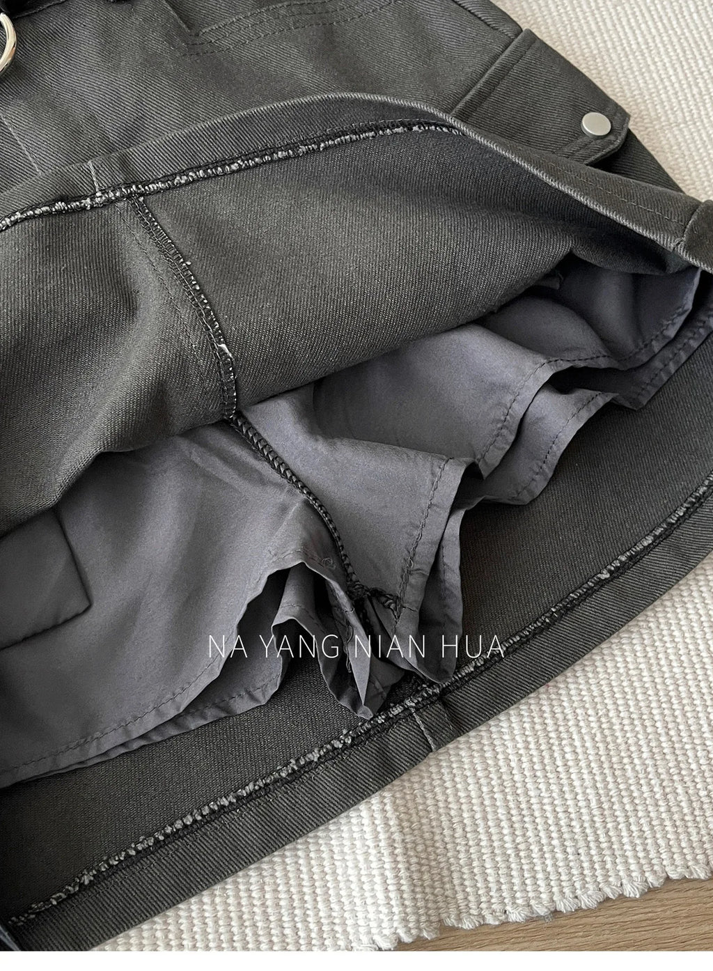 American Retro Versatile Denim Washed Cotton Workwear Mini Skirt Women Summer Korean Chic Bodycon Sexy A-Line Half-length Skirt