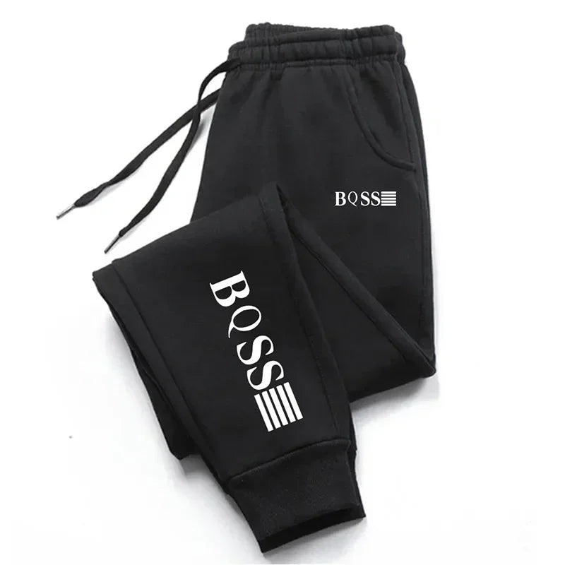 2026 Mens Sweatpants Printing Fashion Trend Jogging Trousers Versatile Soft High Quality Street Elastic Waist Casual Pants S-3XL
