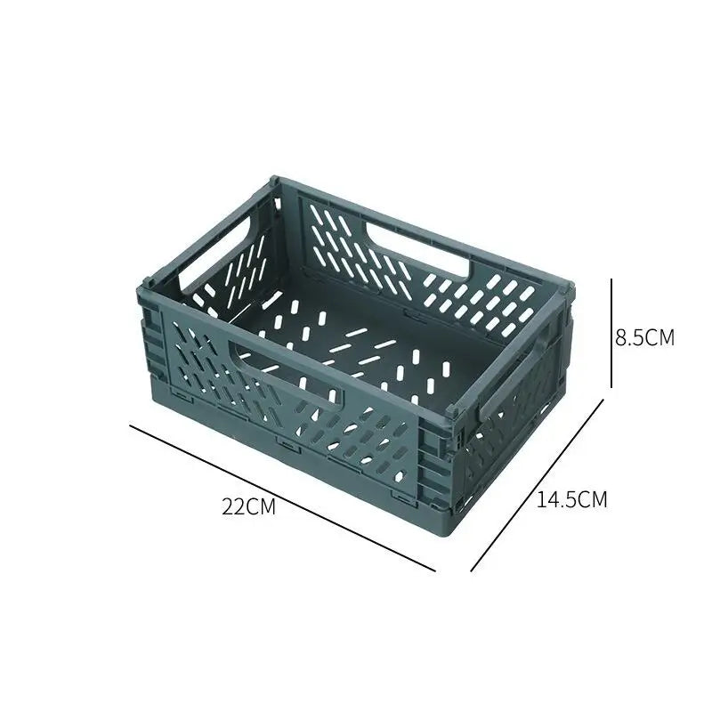 Cesta de almacenamiento plegable, organizador de armario, caja para cocina y baño, accesorios y aparatos para ropa, juguetes, especias, condimentos y verduras