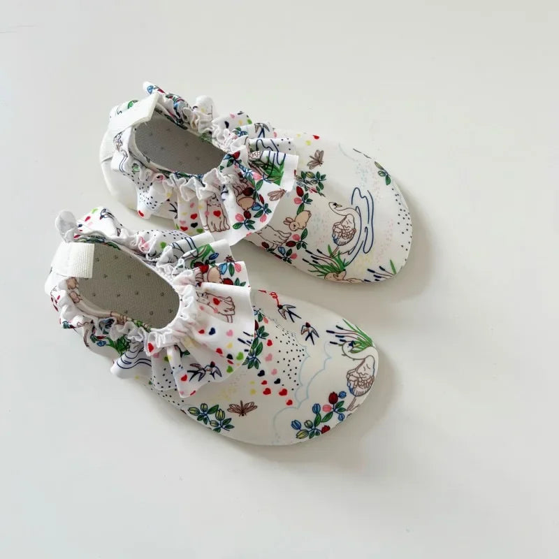 Kids Print Aqua Water Shoes – Beach, Swim & Outdoor Sneakers