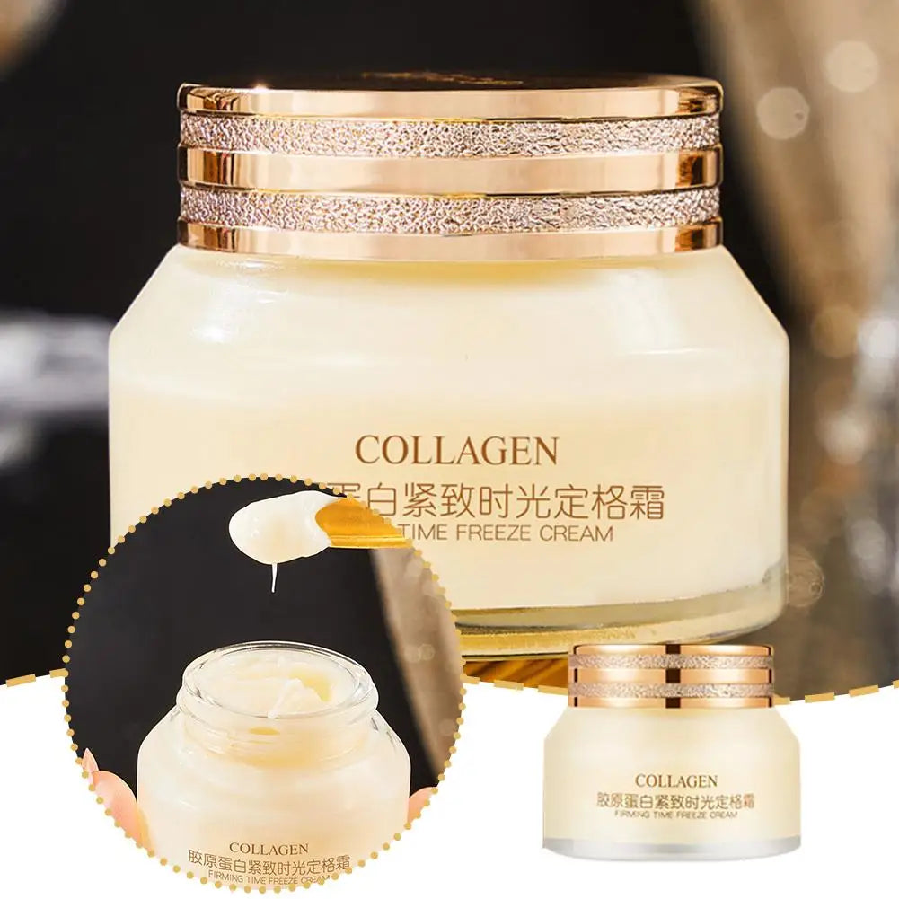 24k Gold Ginseng Face Cream Polypeptide Moisturizing Niacinamide Facial Serum For Skin Care Cream 24k Gold Ginseng Serum