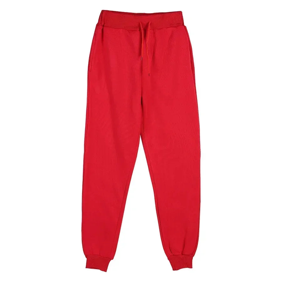 2026 New Men Printed Sweatpants Fashion Streetwear Joggers Elastic Waist Casual Pants Soft High Quality Versatile Trousers S-3XL
