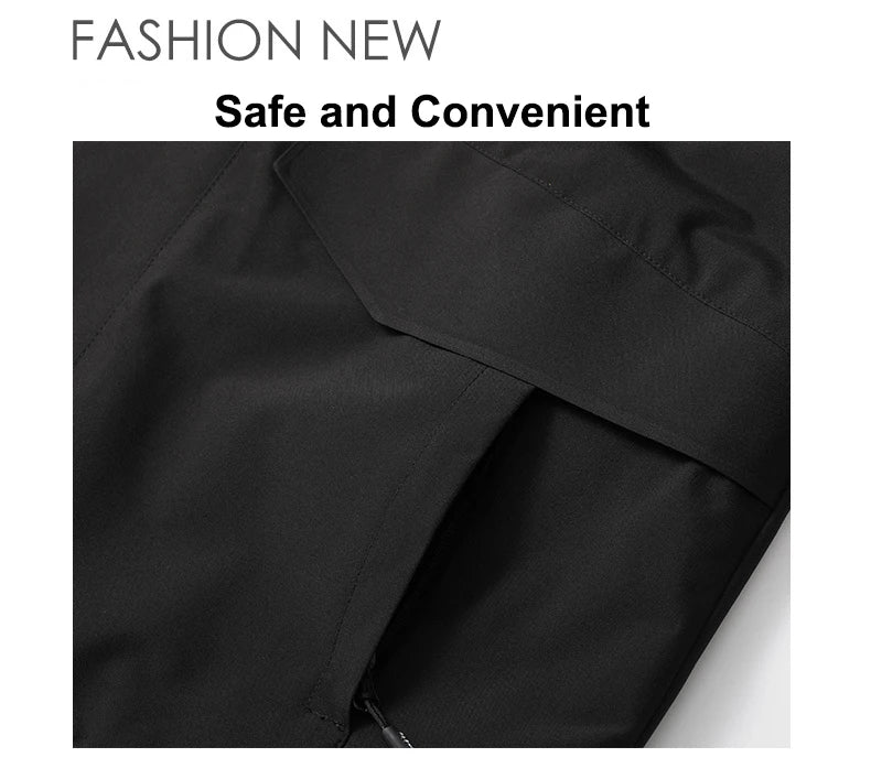 Plus Size Men's Waterproof Hiking Jackets S-8XL Windproof Windbreaker Coat Breathable Fishing Camping Trekking Jacket Clothing
