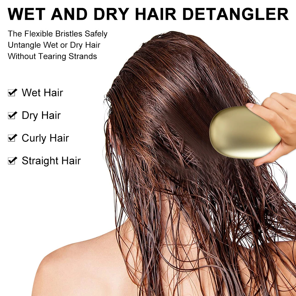 2024 Hotsale Hair Roots Massages Brush For Hair Growth Head Skin Care Massage Detangling Cleaning Hairdressing Comb Dropshipping