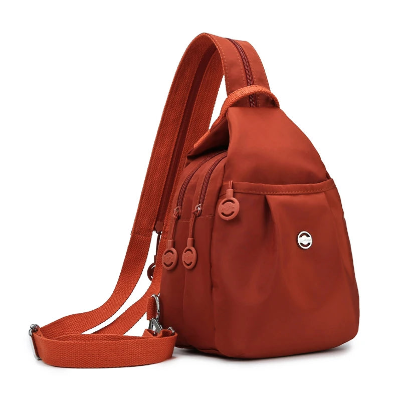 Fashion Casual Women's Chest Bag High Quality Women's Backpacks Multi Functional Shoulder Bag Large Capacity Women's Handbags