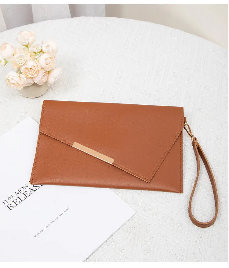 Fashion High-end Women Envelope Bag Luxury Clutch Purse Early Spring New Style All-match Small Bag