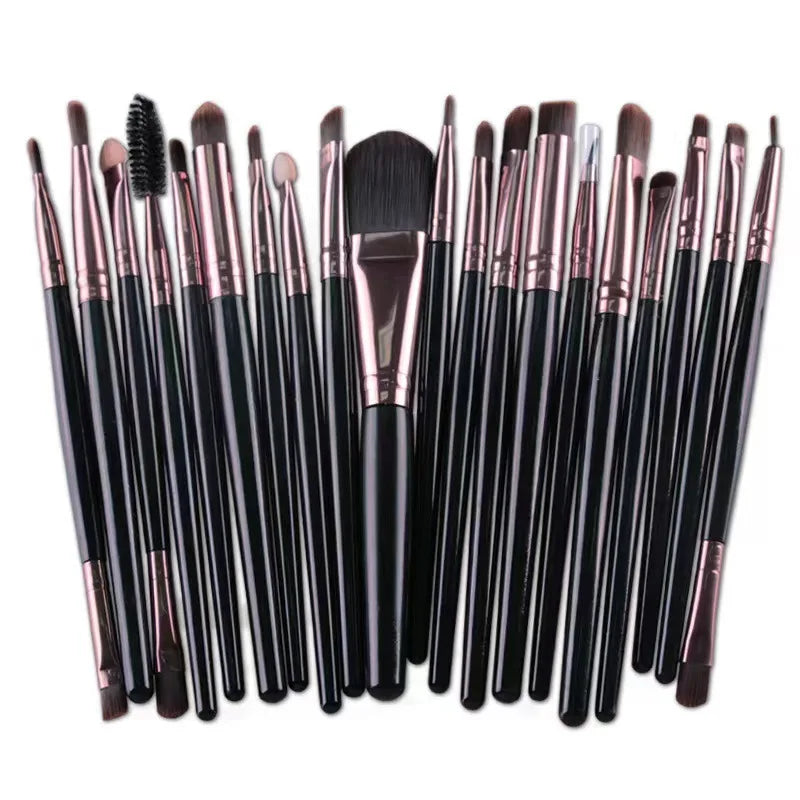 20Pcs Eye Makeup Brushes, Full Set Of Eye Shadow Makeup Tools, Popular Eyeliner Brush