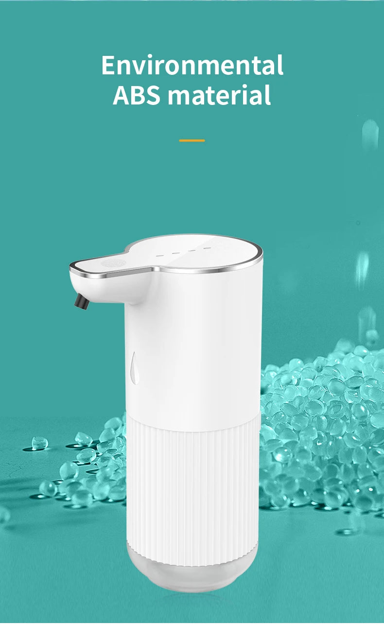 Dispensador de jabón automático sin contacto con sensor inteligente de 350 ML de capacidad para mesa o pared, bomba de desinfectante de manos para cocina y baño