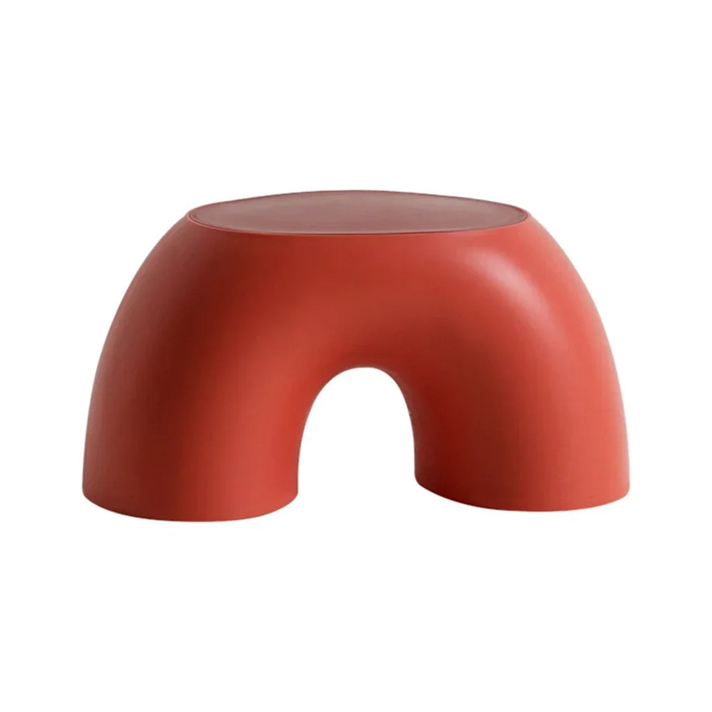 Stool Plastic Rainbow Shape Footstool Safety Kids Step Stool Seat For Living Room Indoor Furniture Children'S Stool Toy