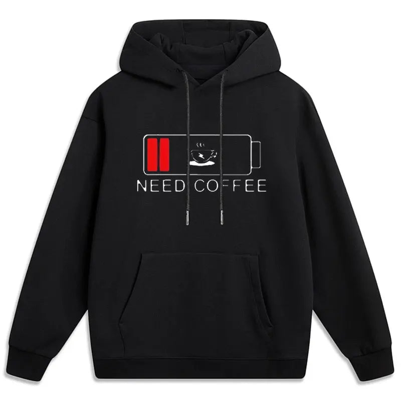 Peny&Peti Men's Plus Size Hoodie - Loose Casual Cotton Pullover 7XL