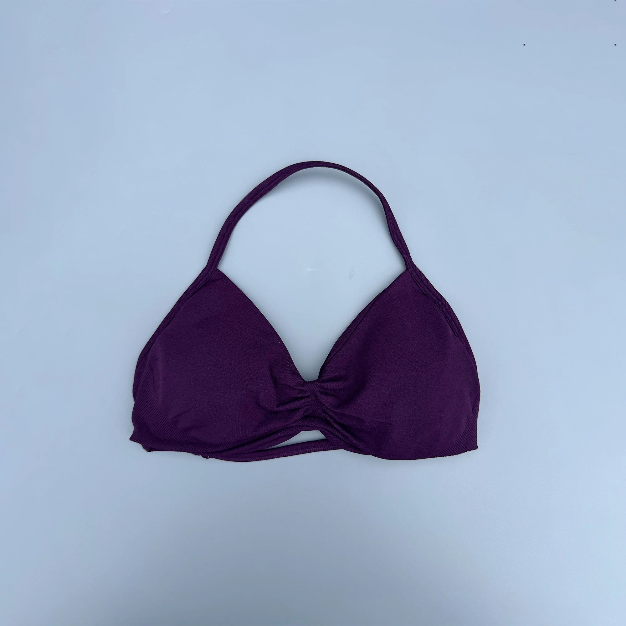 Sports Strappy Bra Yoga Underwear Women Gym Top Running Exercise Backless Bra High Support Active Wear Fitness Workout Halter
