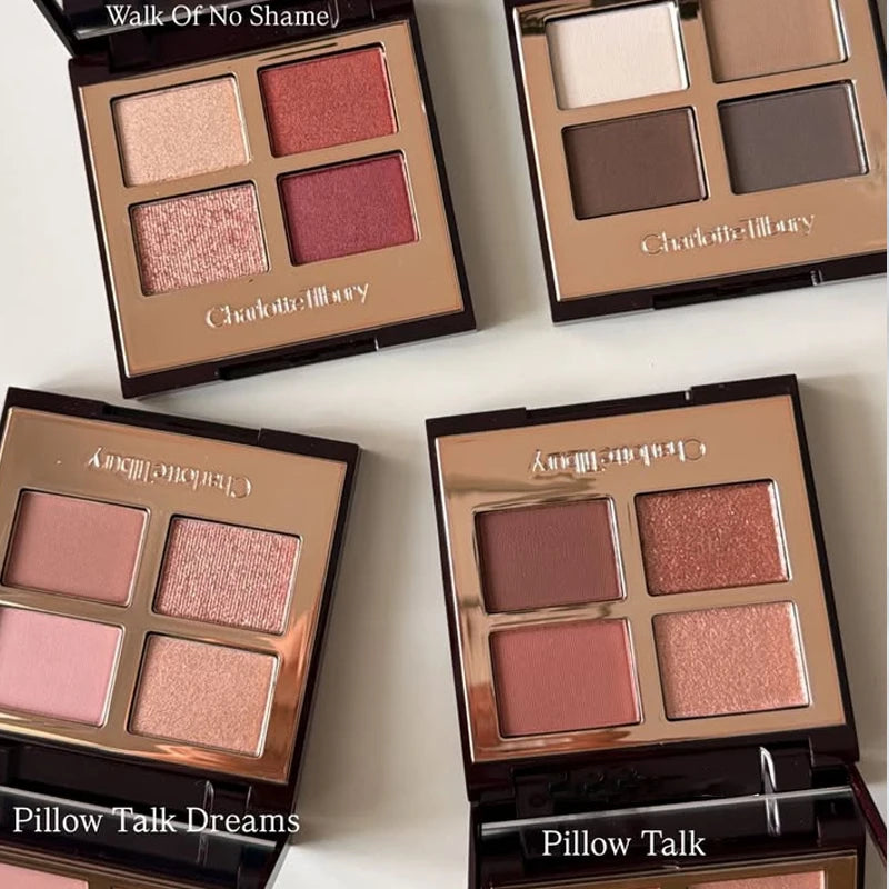Fashion CT Brand Makeup 4 Colors Eye Shadow Disc 5.2g Nature Easy To Color Palette Fine Powder Foundation Eyeshadow Cosmetics