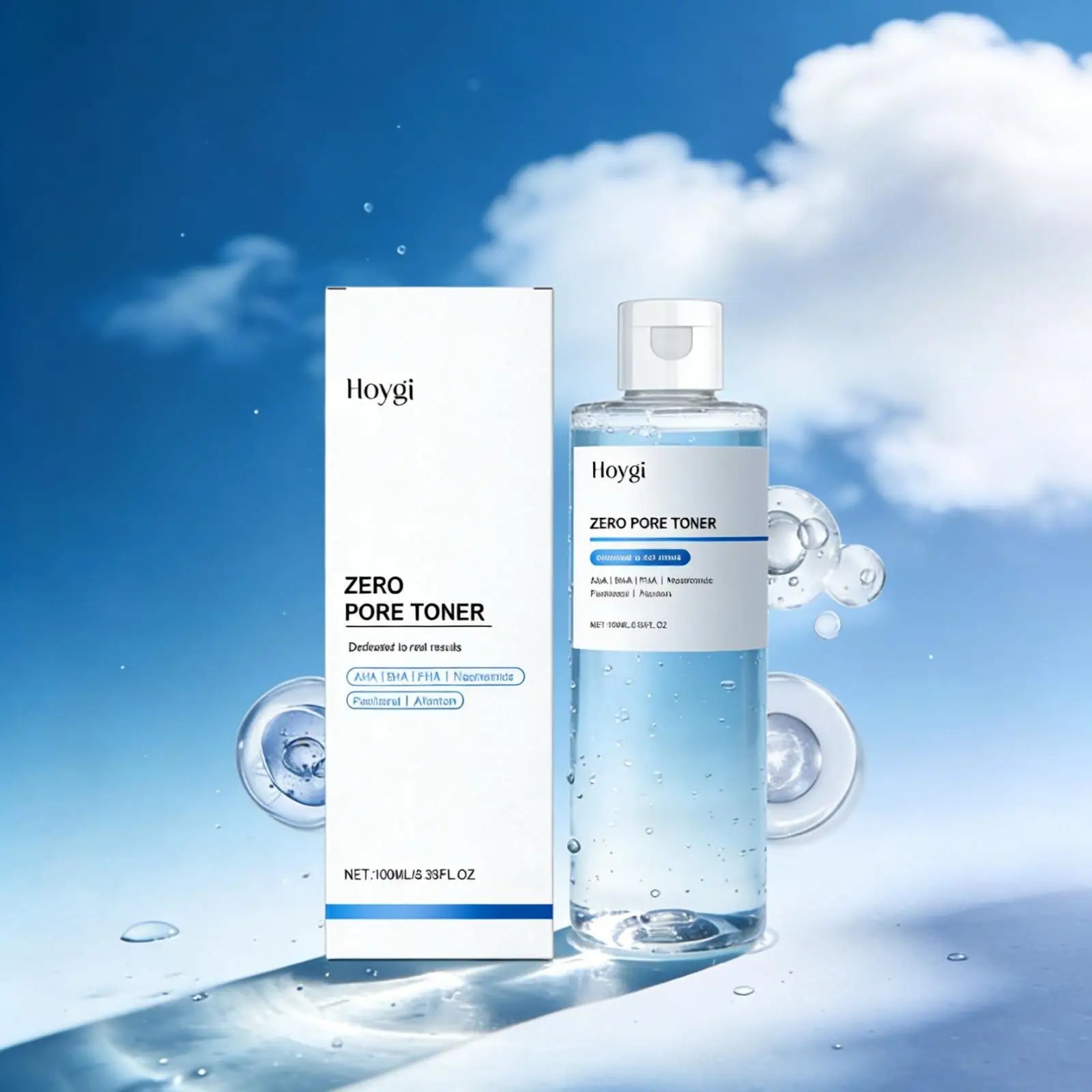 Hoygi Deep Hydration Face Toner Shrink Pores Clarify Skin Barrier Repair Sensitive Skin Care Nicotinamide Hydrating Toner 100ml