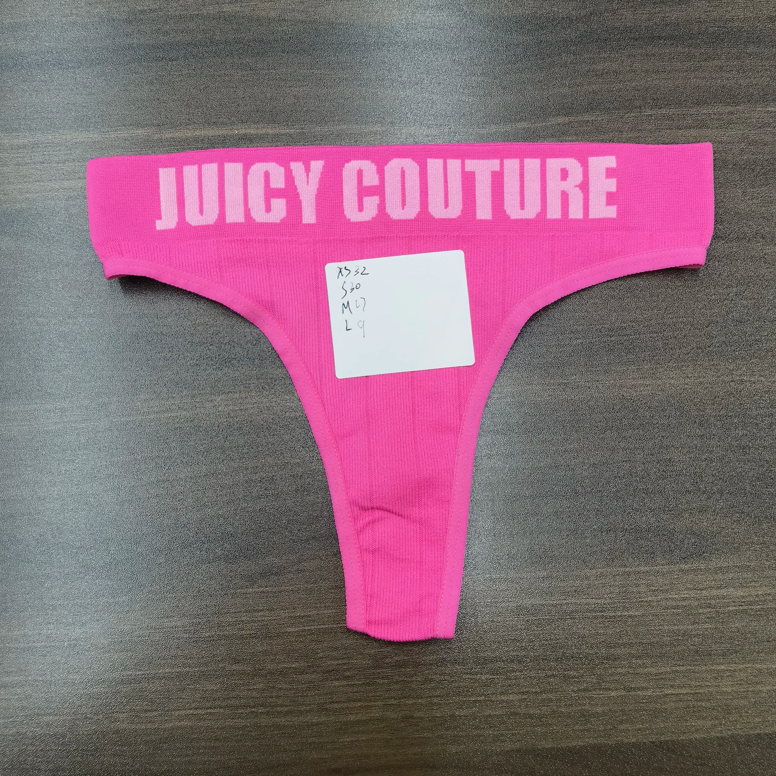 Women'S'S Panties Sexy Juicy Couture Style Underwear Sexy Hot Lingerie T-Pants For Ladies Thongs Japanese Women'S Seamless G-String