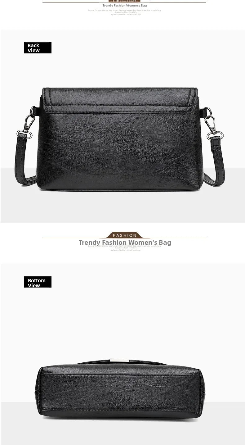 Fashionable High-End Feelings Women's Crossbody Bag Casual Versatile Single Shoulder Bag Large Capacity Mom Bag Shopping Stre...