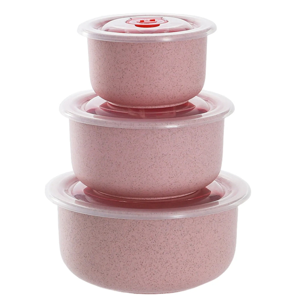 3pcs Food Storage Containers Bento Box Lightweight Food Storage Containers for Kitchen Storage Picnic Meal Prep Take Out