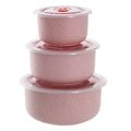3pcs Food Storage Containers Bento Box Lightweight Food Storage Containers for Kitchen Storage Picnic Meal Prep Take Out