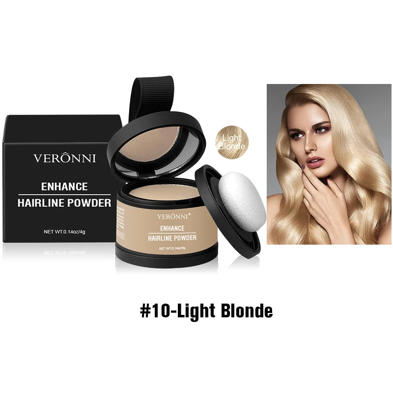 Hairline Shadow Powder,Instantly Conceal Hairline And Hair Root, Waterproof Hairline Powder Filler,Hair Root Cover,Scalp Powder