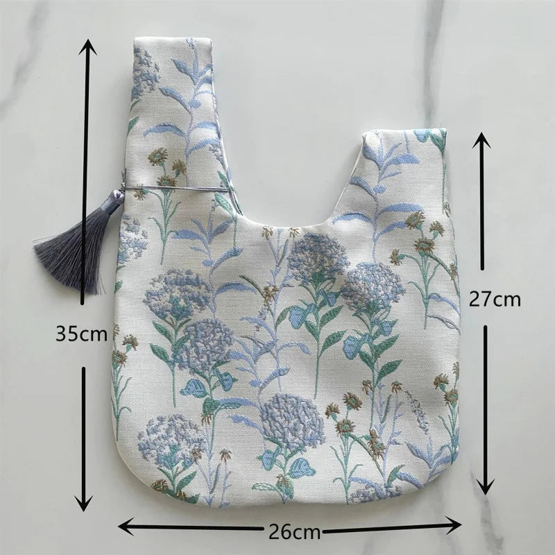 Chinese Style Embroidered Shoulder Bag Elegant Handbag Retro Small Square Bag Wedding Party Luxury Designer Women Evening Clutch