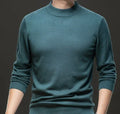 Mens Casual Knit Sweater Premium Warmth With Customizable Fit For Men And Everyday Comfort
