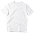 Heavyweight Pure Cotton White Basic Style T-Shirt Loose Short Sleeve Unisex Summer Fashionable Color T-Shirt