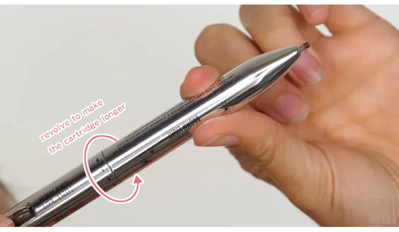 4in1 Rotate Eyebrow Pencil Waterproof Microblading Eyebrow Pen Tint Tattoo Makeup Cosmetic Natural Long Lasting Eye Brow Pencil
