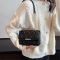 Women Quilted Chain Crossbody Bag Fashion Small Square Shoulder Purse Multi Color Casual Daily Handbag