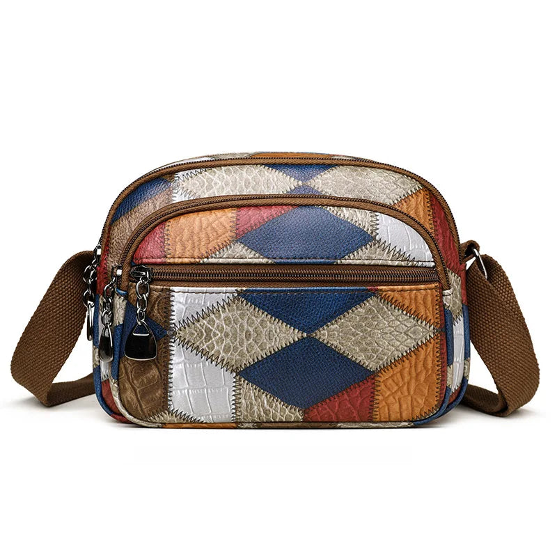 High Quality Solid Color PU Leather Shoulder Bag Old Money Crossbody Bags Women Large Capacity Ladies Handbags Female Tote Sac