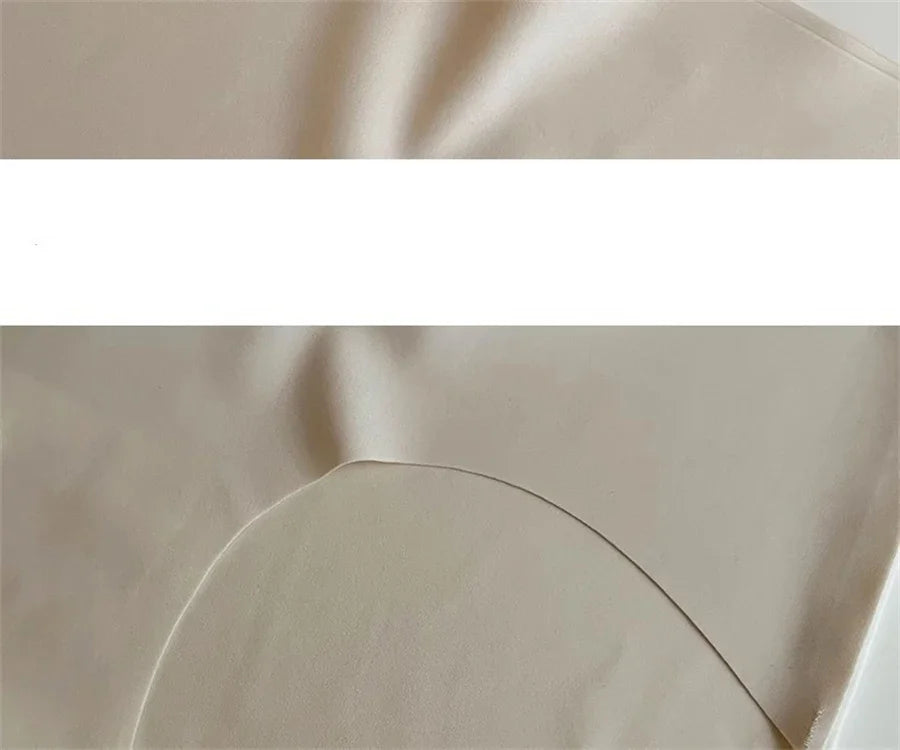 4PCS Seamless Mulberry Silk Underwear Ultral Thin Women's Panties Sexy High Elastic Invisible Briefs Soft Underpants Lingerie