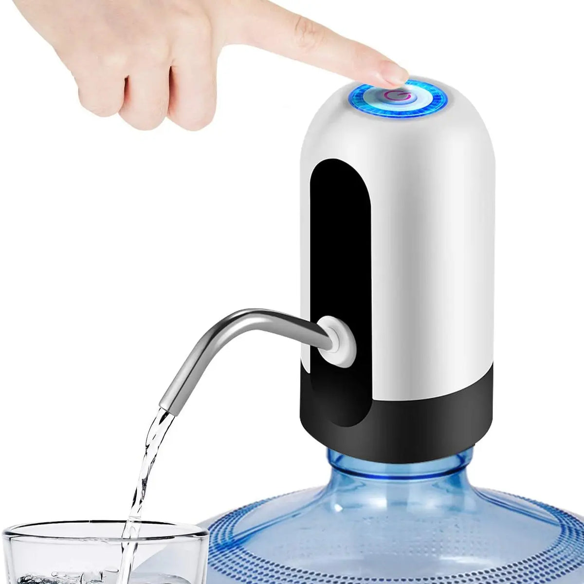 FEB.WIND Wireless Water Bottle Pump - USB Rechargeable Dispenser