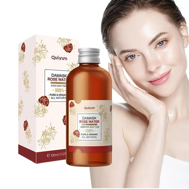 Handaiyan Damask Rose Water Facial Toner - 100ml Natural Hydrosol
